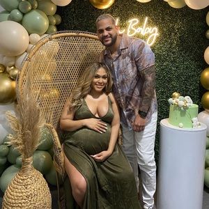 Olive Green Silk Maxi Dress